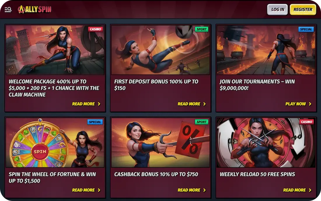 allyspin casino bonus all